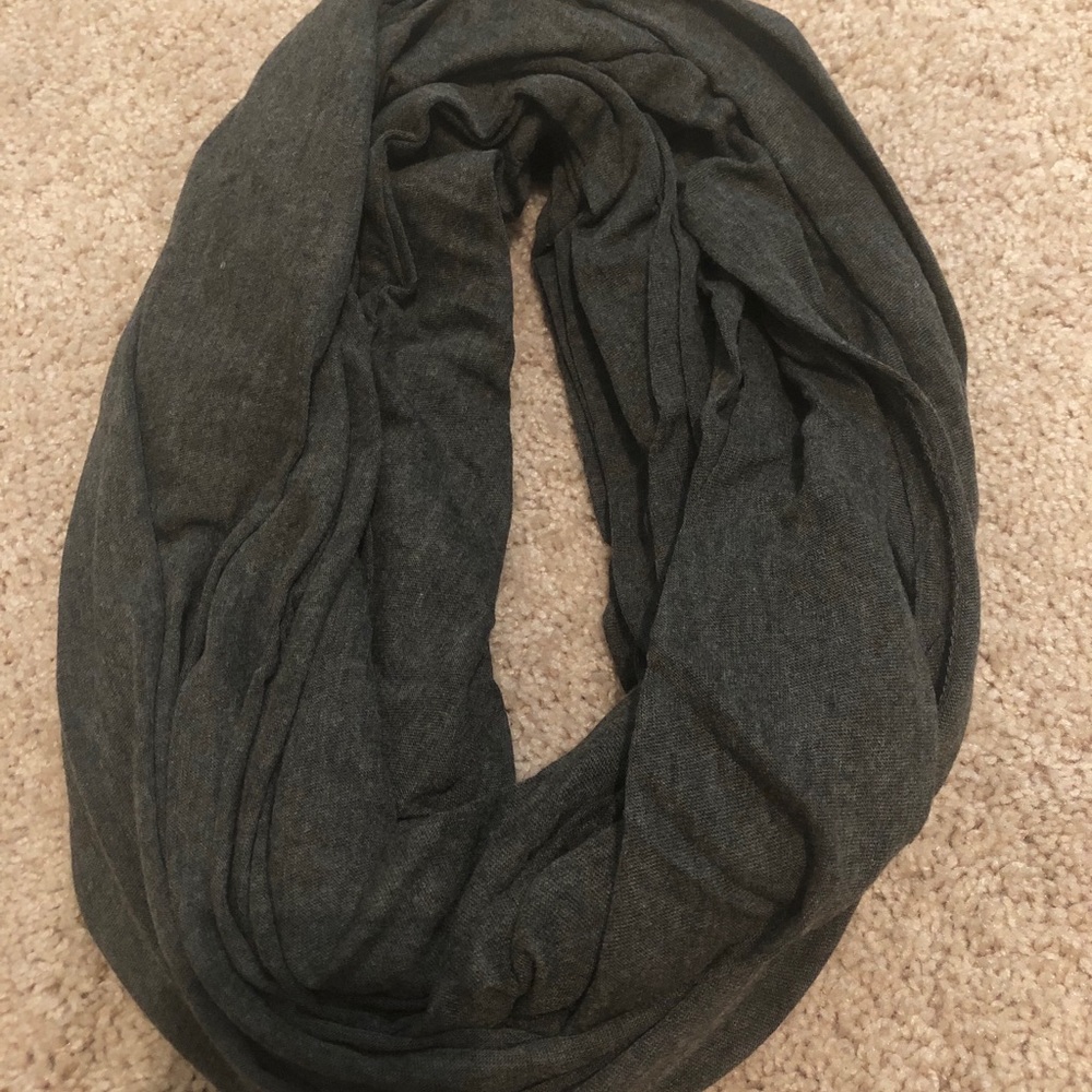 Dark Grey Infinity Scarf